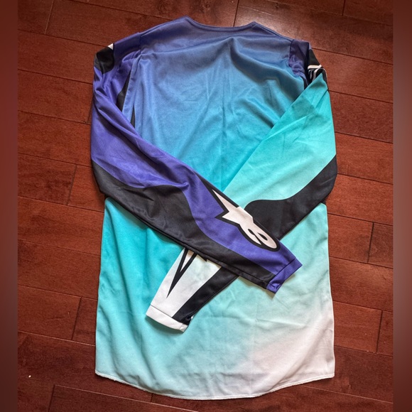 AlphineStars Stella Fluid Women’s Moto Jersey - Picture 5 of 6